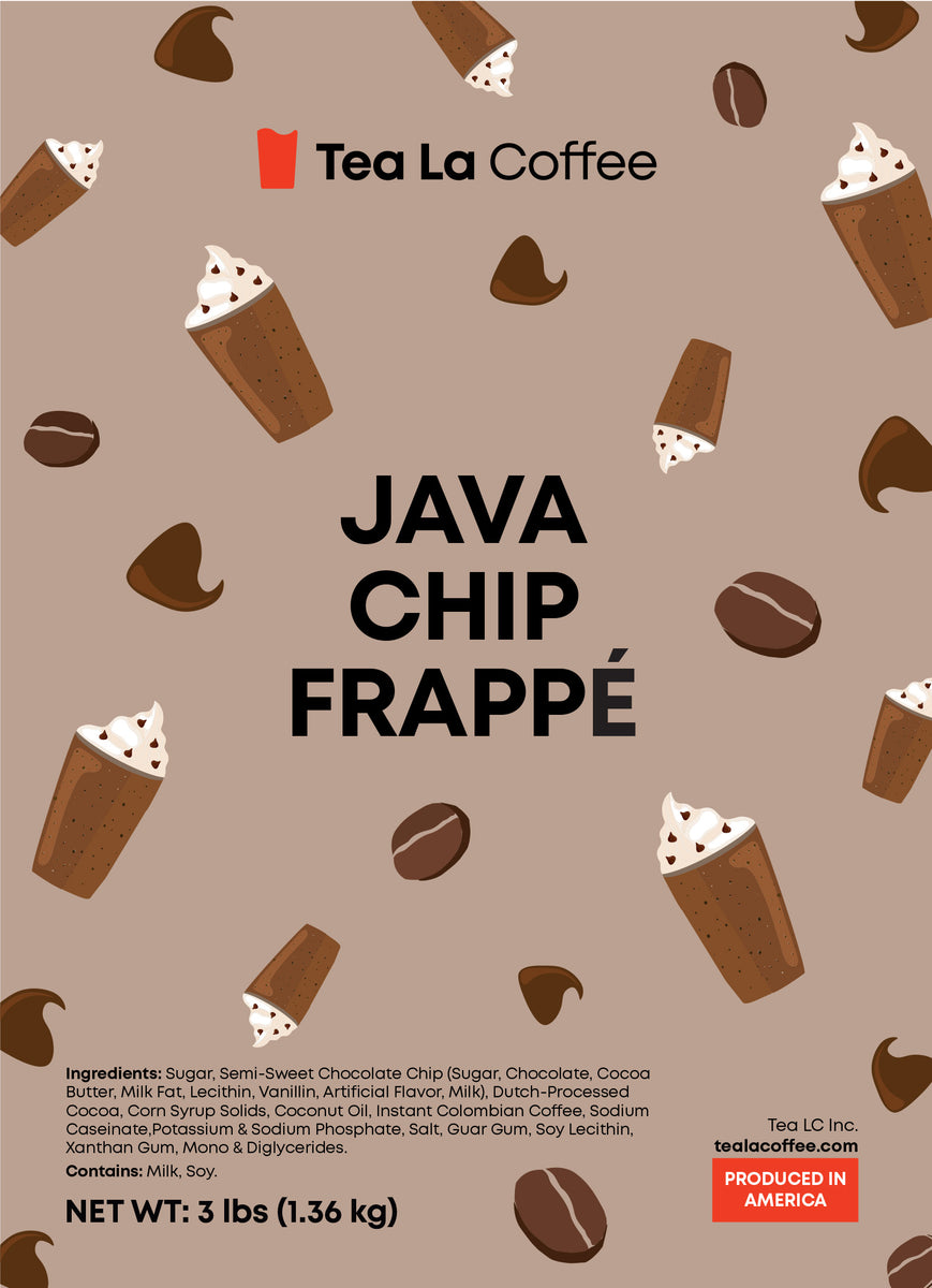 Chocolate Chip Frozen Bean Java Chip Frappe Mix Java Chip Frappe