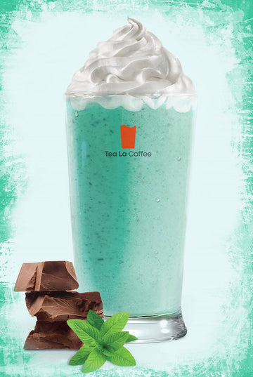 Open image in slideshow, Mint Chocolate Chip Frappe Powder Mix
